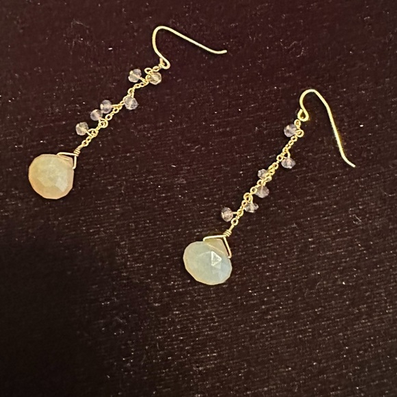 GORJANA Semi-precious stones drop earrings (2 pair in this listing) - Picture 4 of 6